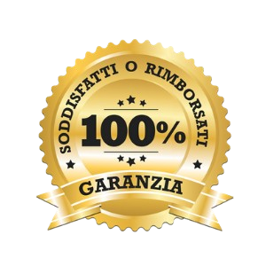 Garanzia soddisfatta o rimborsata 14 giorni